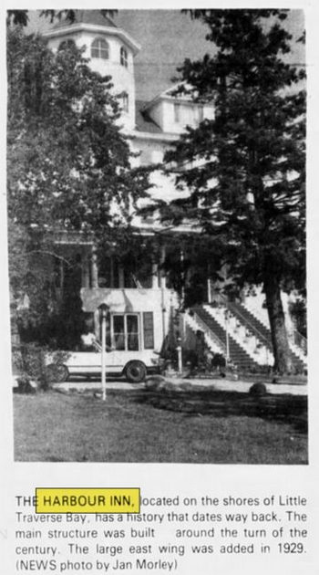 Harbour Inn (Harbor Inn, Ramona Park Hotel) - May 25 1979 Article (newer photo)